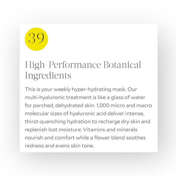 free w/$50 order ☀︎︎ new Tata Harper ☀︎︎ Hydrating Floral Mask ☀︎ Luxury Travel - Picture 5 of 16